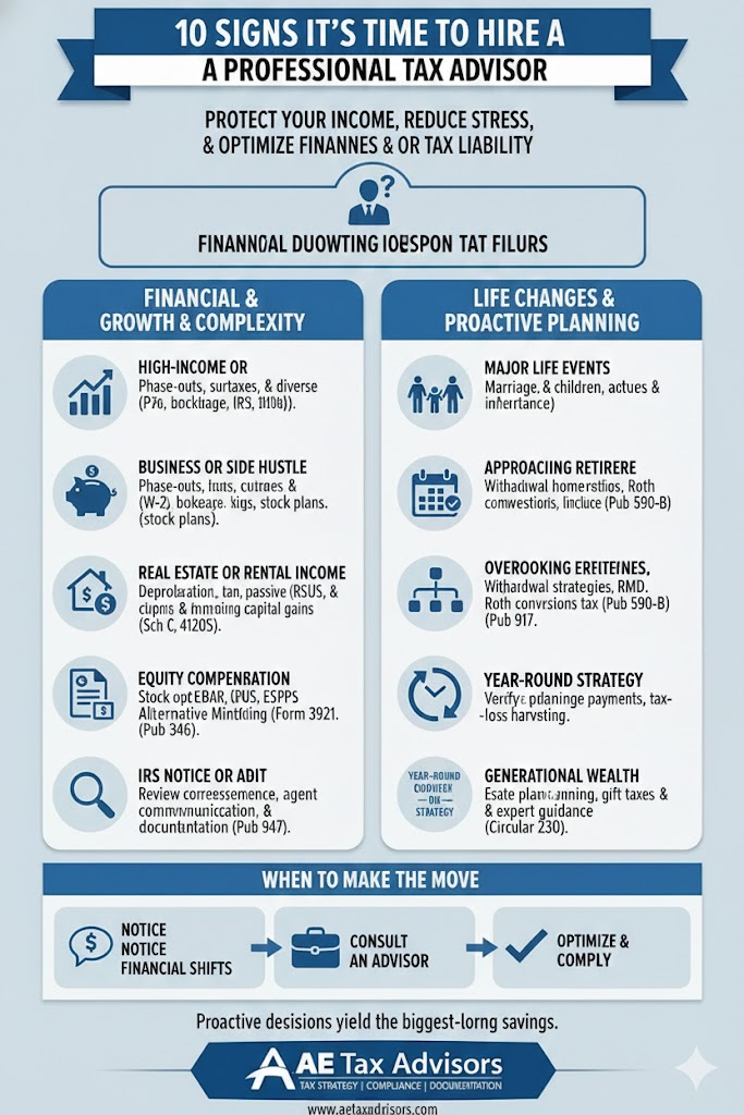 When Should You Hire a Professional Tax Advisor?
