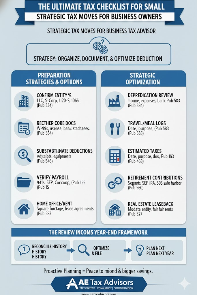 The Ultimate Tax Checklist for Small Business Owners