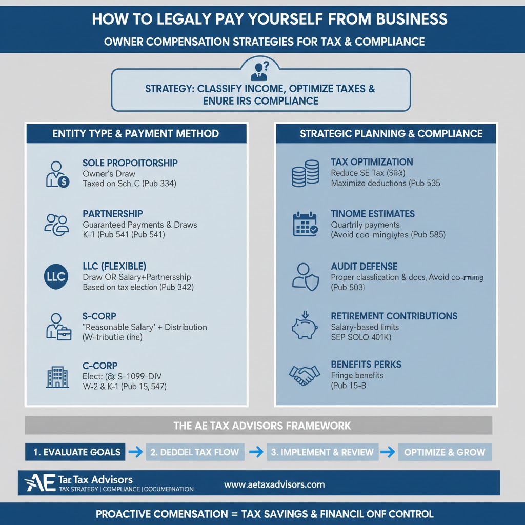 How to Legally Pay Yourself from Your Business