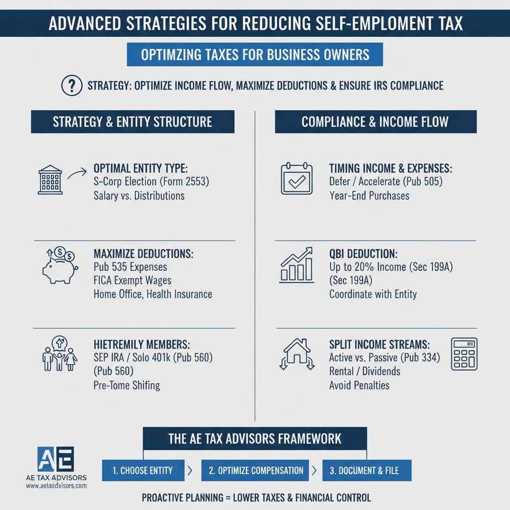 Advanced Strategies for Reducing Self-Employment Tax