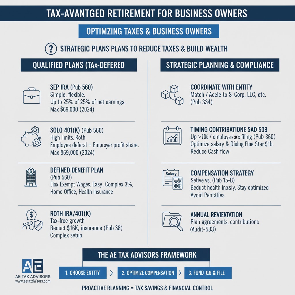 How to Build a Tax-Advantaged Retirement Plan for Business Owners