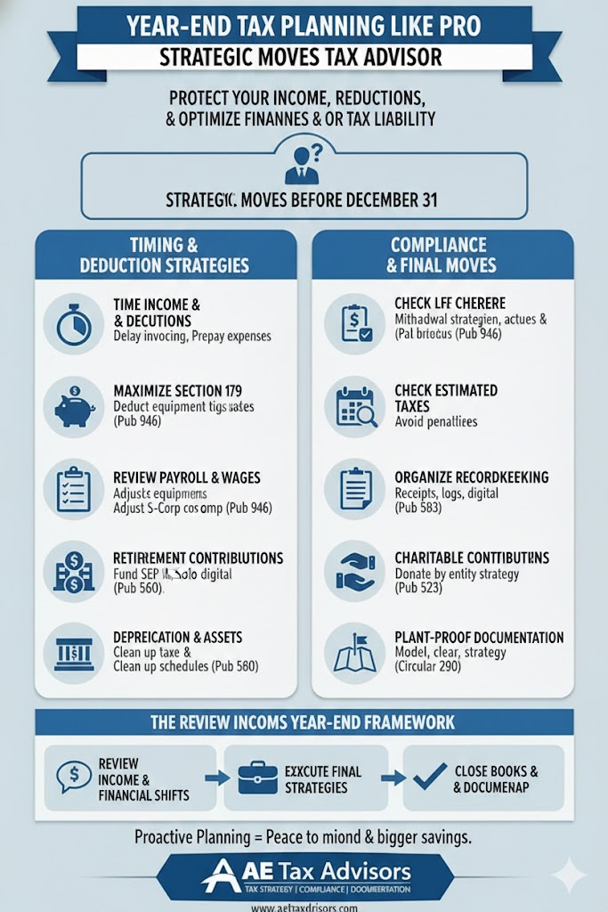 How to Prepare for Year-End Tax Planning Like a Pro
