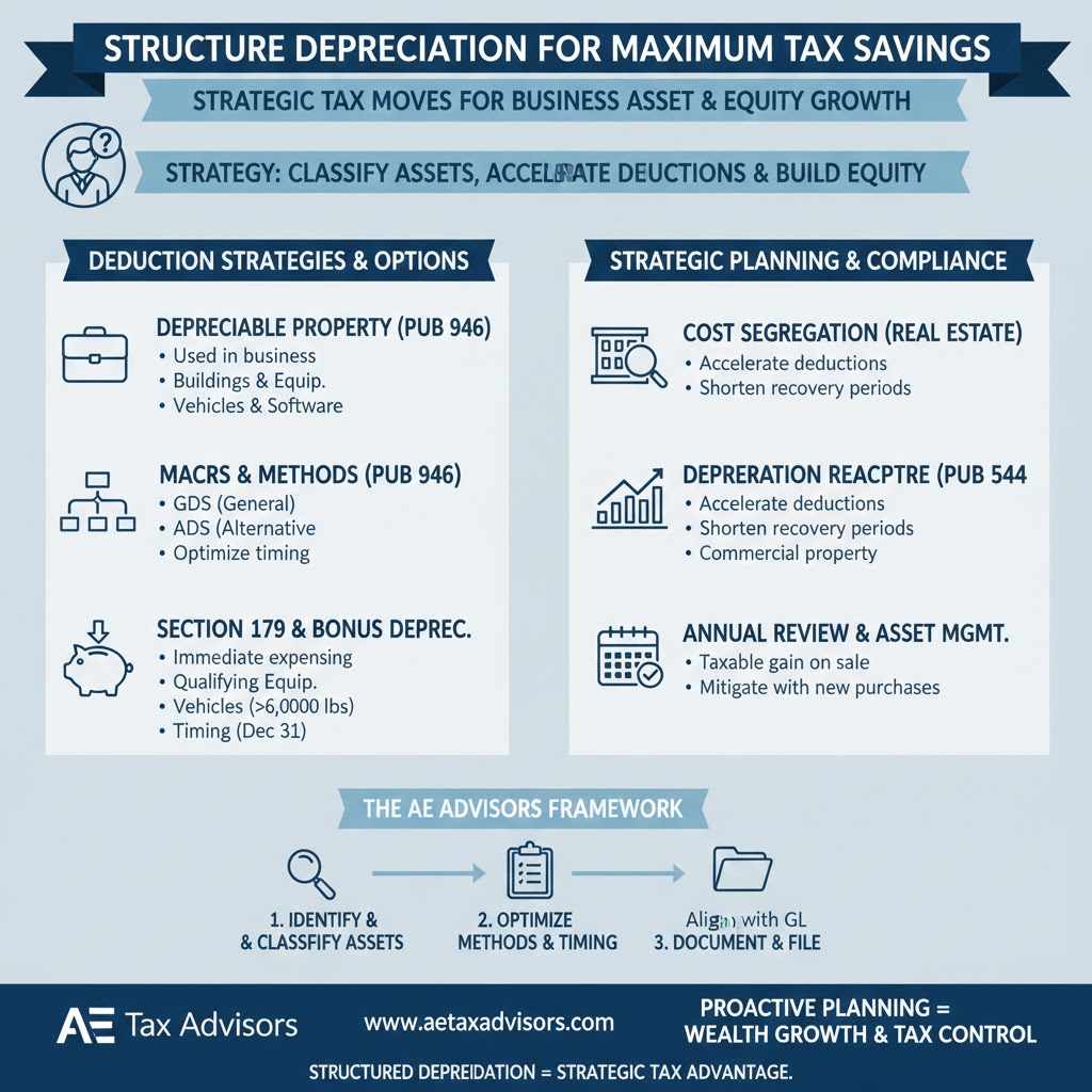 How to Structure Depreciation for Maximum Tax Savings