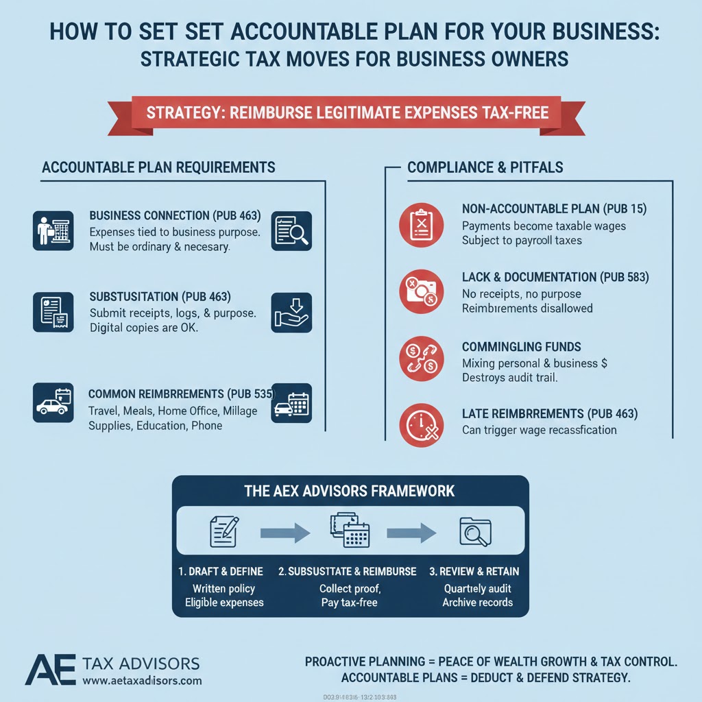 How to Set Up an Accountable Plan for Your Business