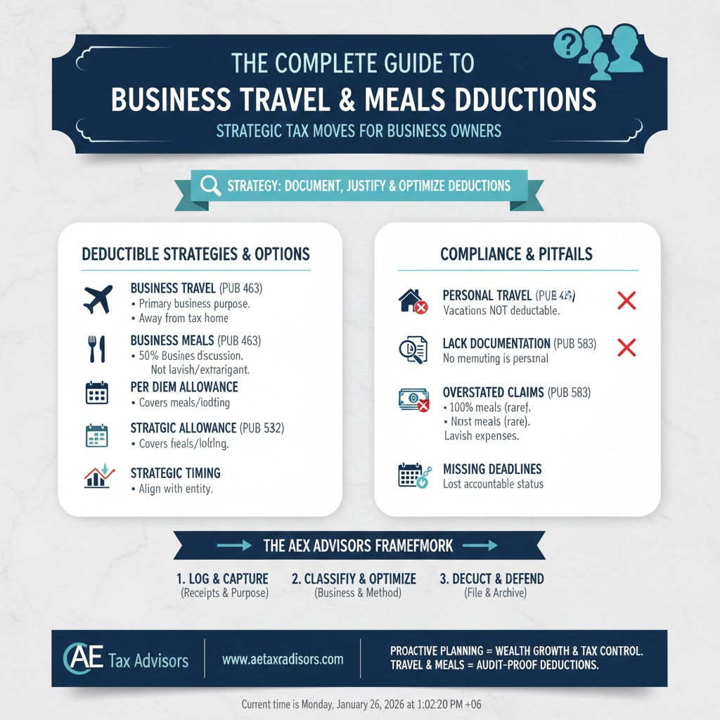 The Complete Guide to Travel, Meals, and Entertainment Deductions