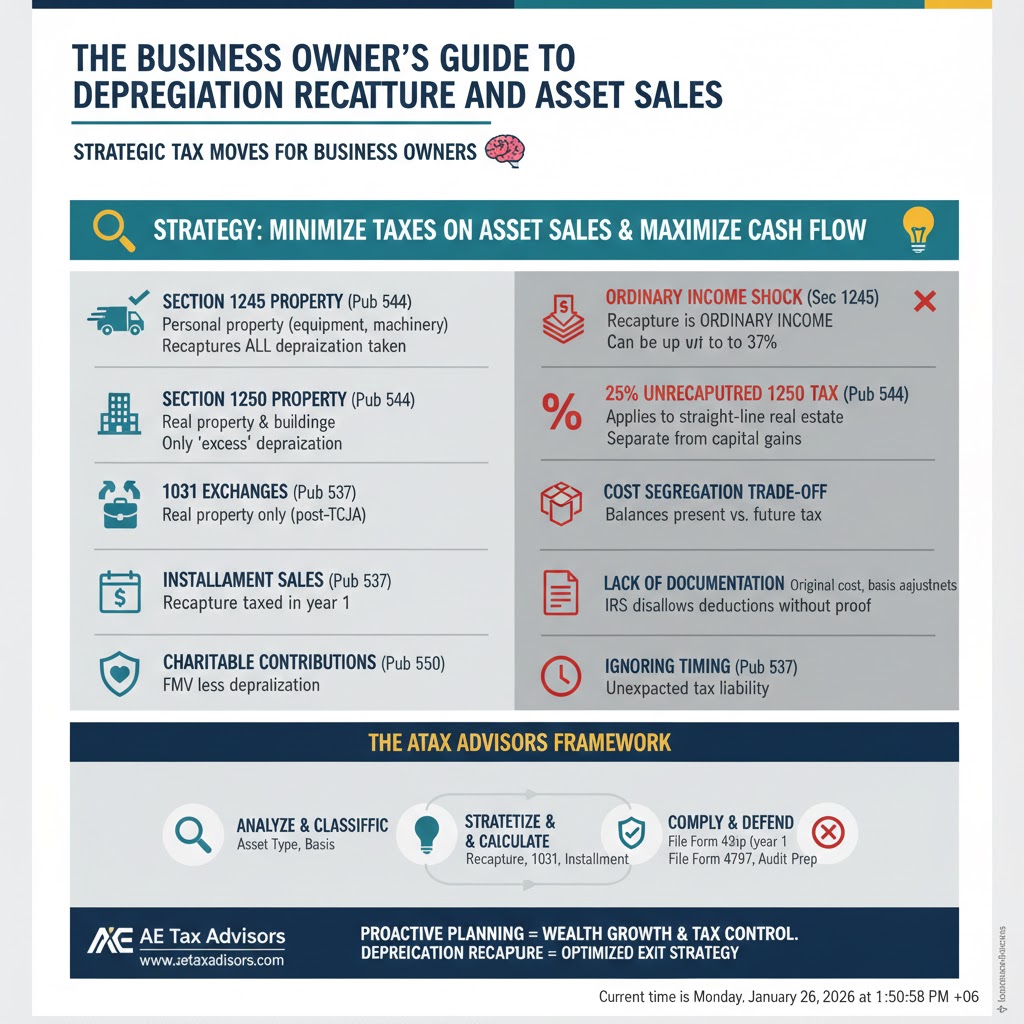 The Business Owner’s Guide to Depreciation Recapture and Asset Sales