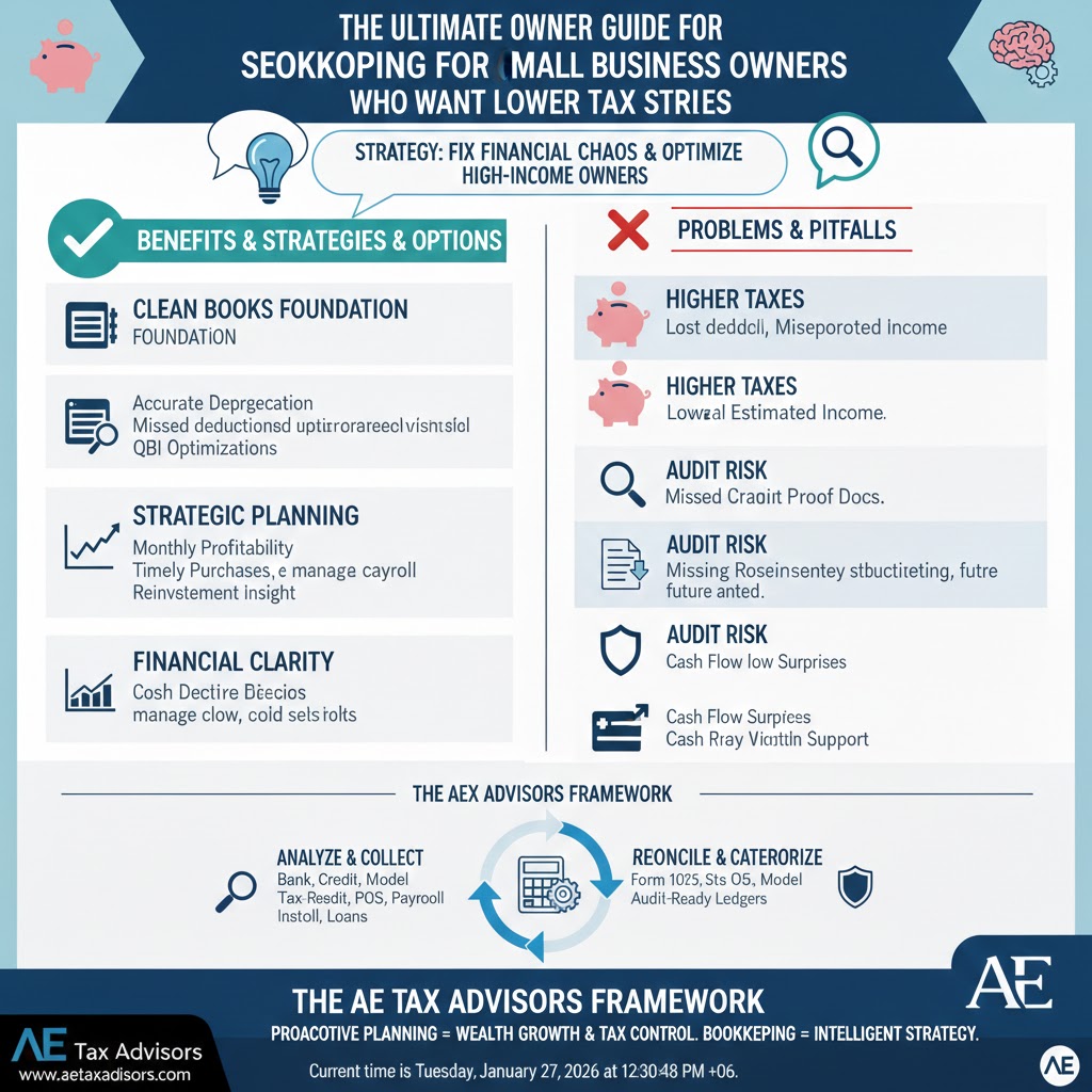 real estate bookkeeping - The Ultimate Guide to Bookkeeping for Small Business Owners Who Want Lower Taxes