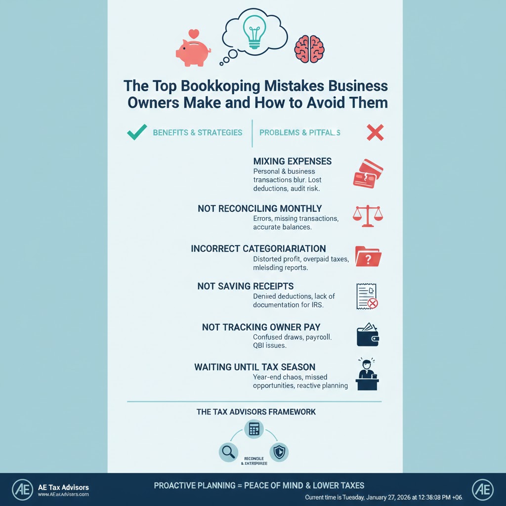 real estate bookkeeping - How Poor Bookkeeping Increases Your Tax Bill and Puts Your Business at Risk