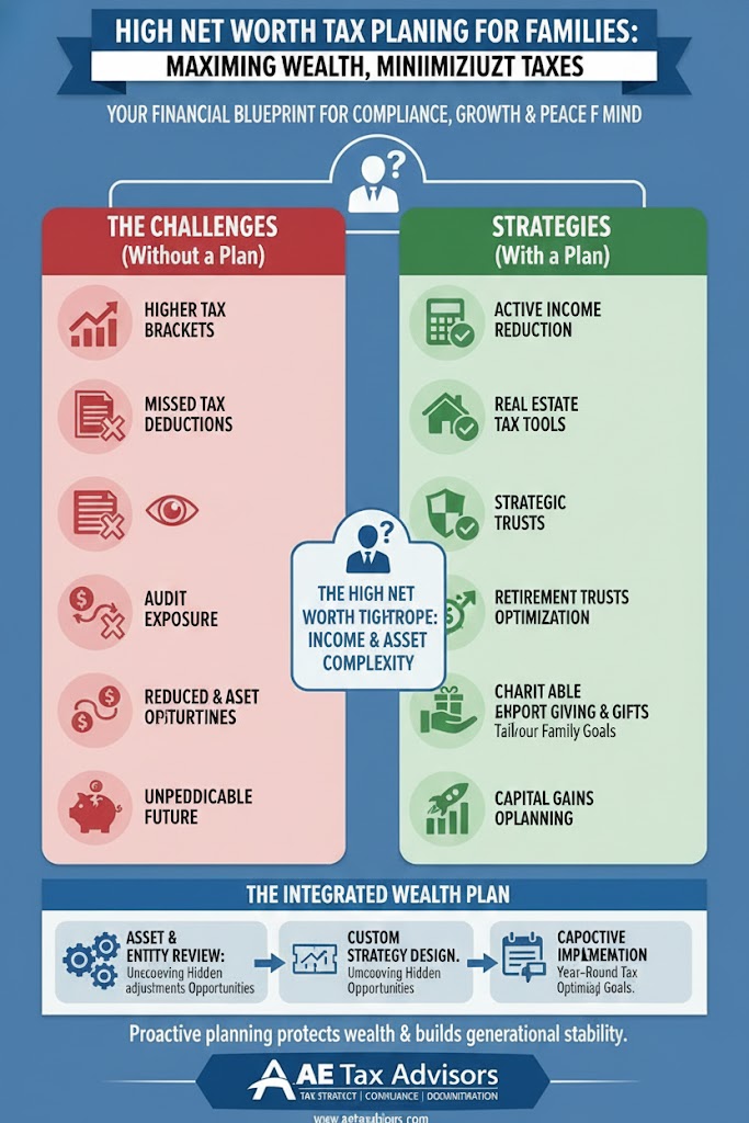 High Net Worth Tax Planning Strategies for Families