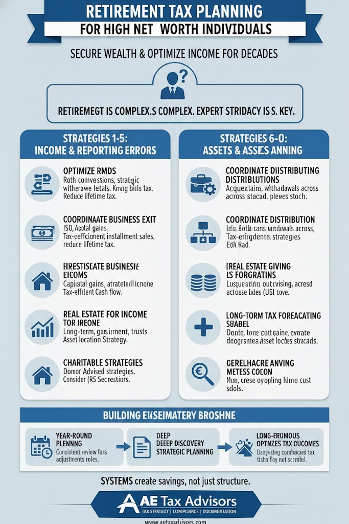 Retirement Tax Planning for High Net Worth Couples