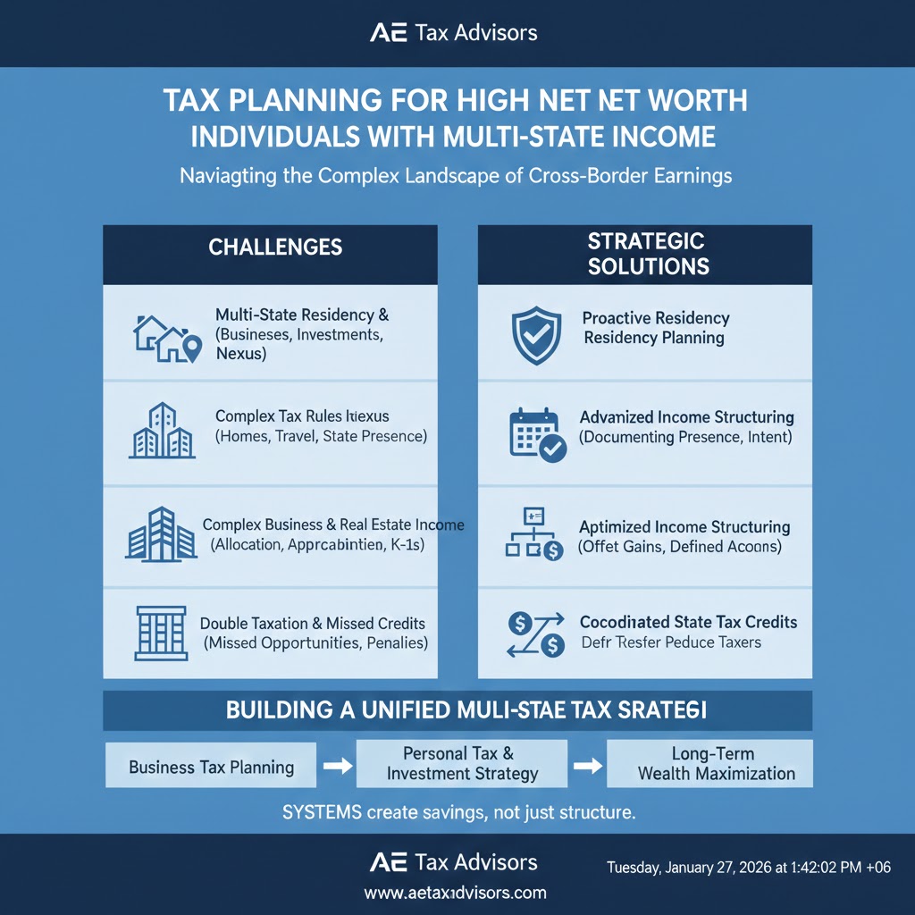 multi-state tax planning - Tax Planning for High Net Worth Individuals With Multi State Income