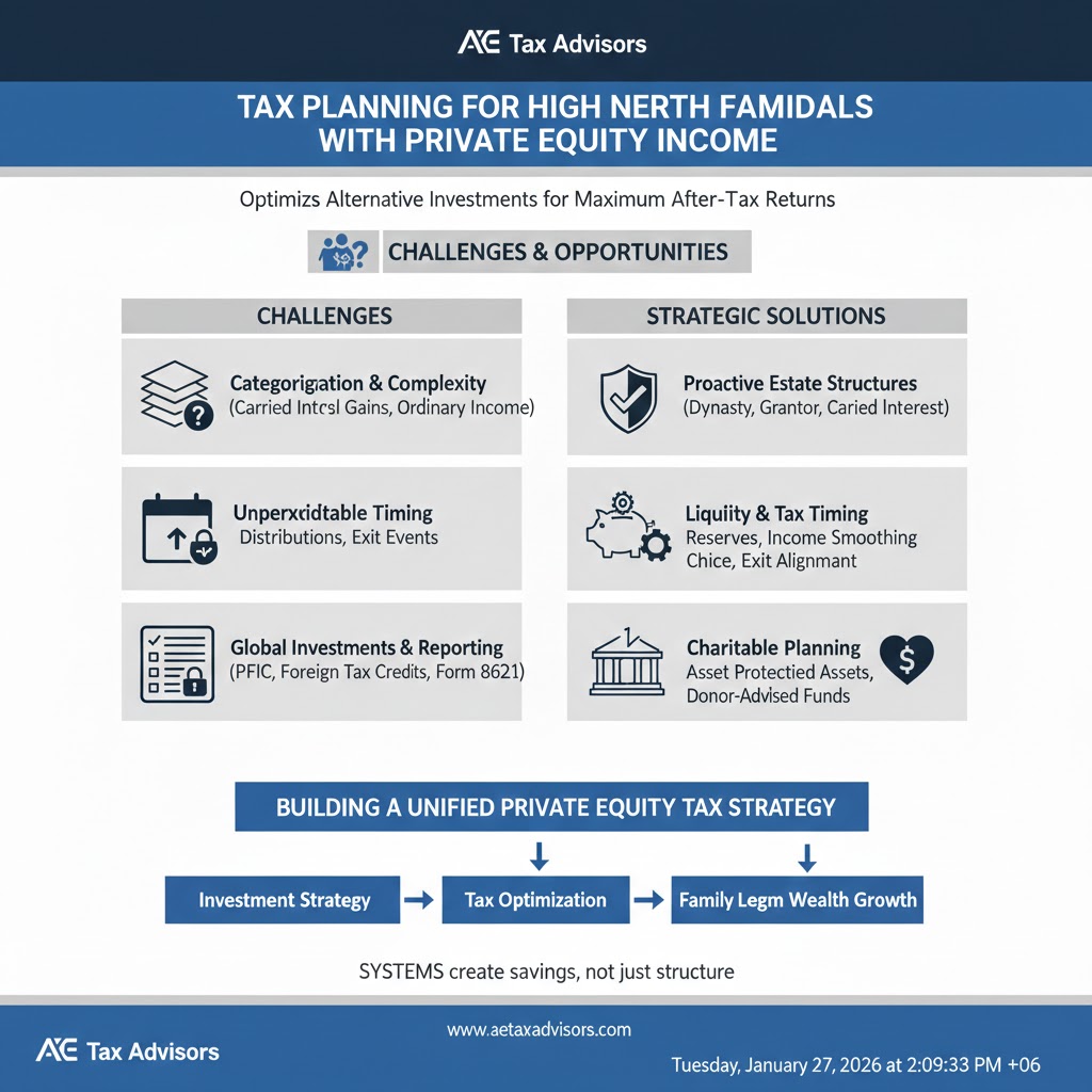 Tax Planning for High Net Worth Individuals With Private Equity Income