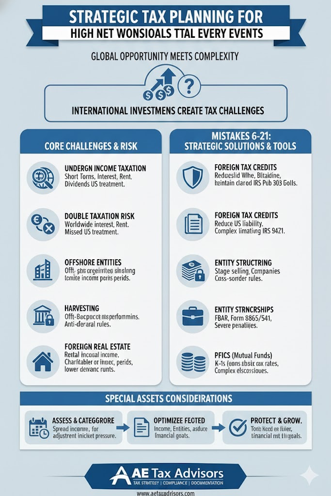 Tax Planning for High Net Worth Individuals With International Investments