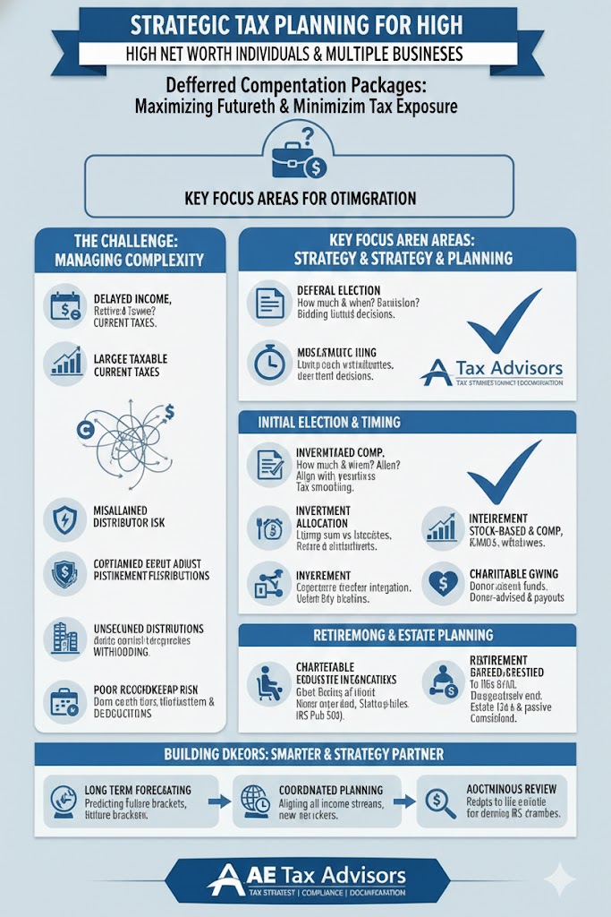 Tax Planning for High Net Worth Individuals With Deferred Compensation Packages