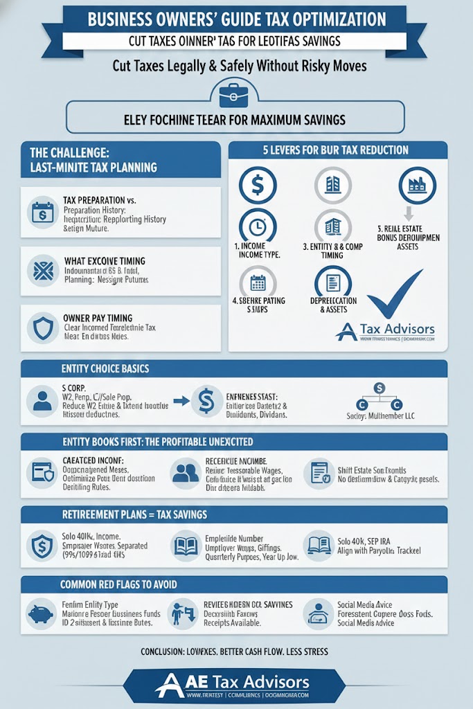 How Business Owners Can Cut Taxes Without Risky Moves