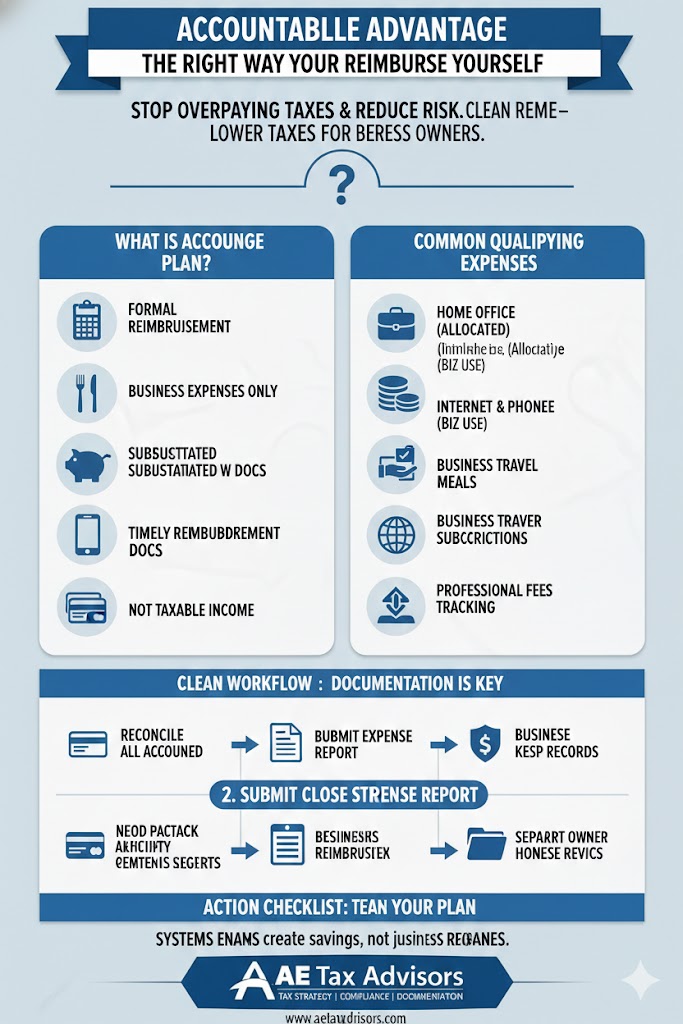 Accountable Plans: The Right Way To Reimburse Yourself From Your Business