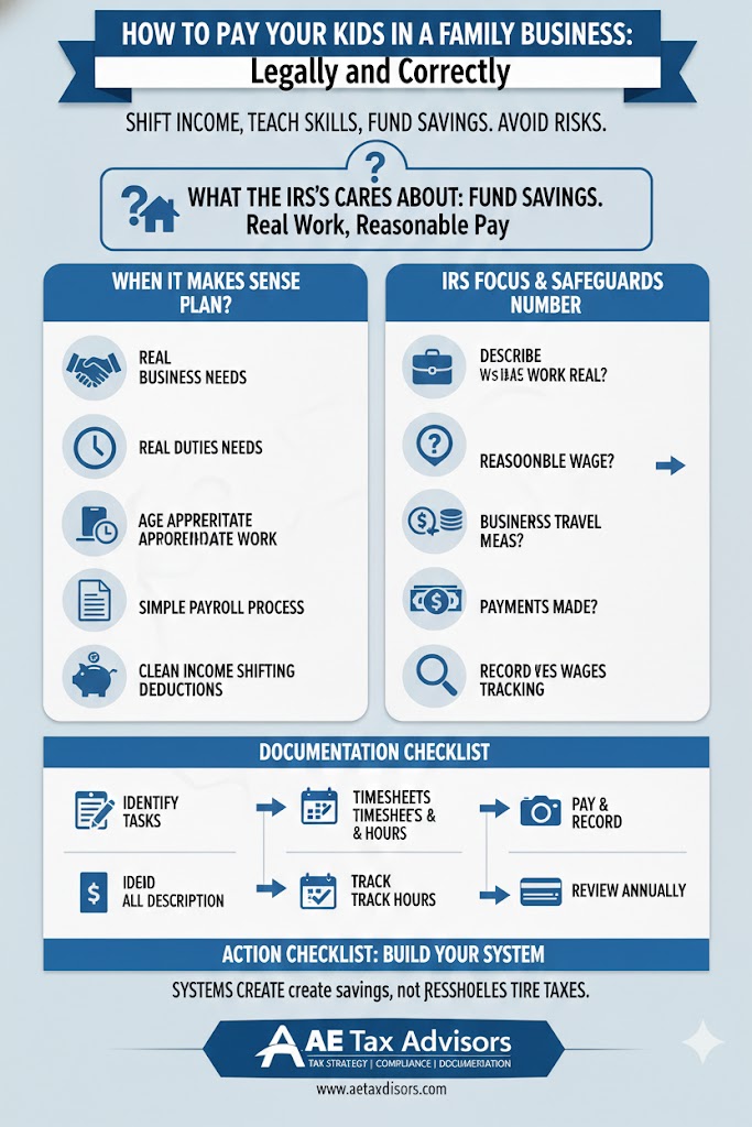 How To Pay Your Kids in a Family Business (Legally and Correctly)