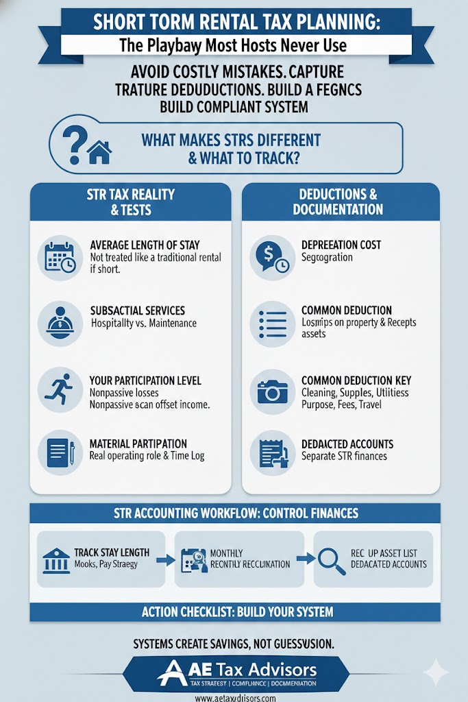 short-term rental tax - Short Term Rental Tax Planning: The Playbook Most Hosts Never Use