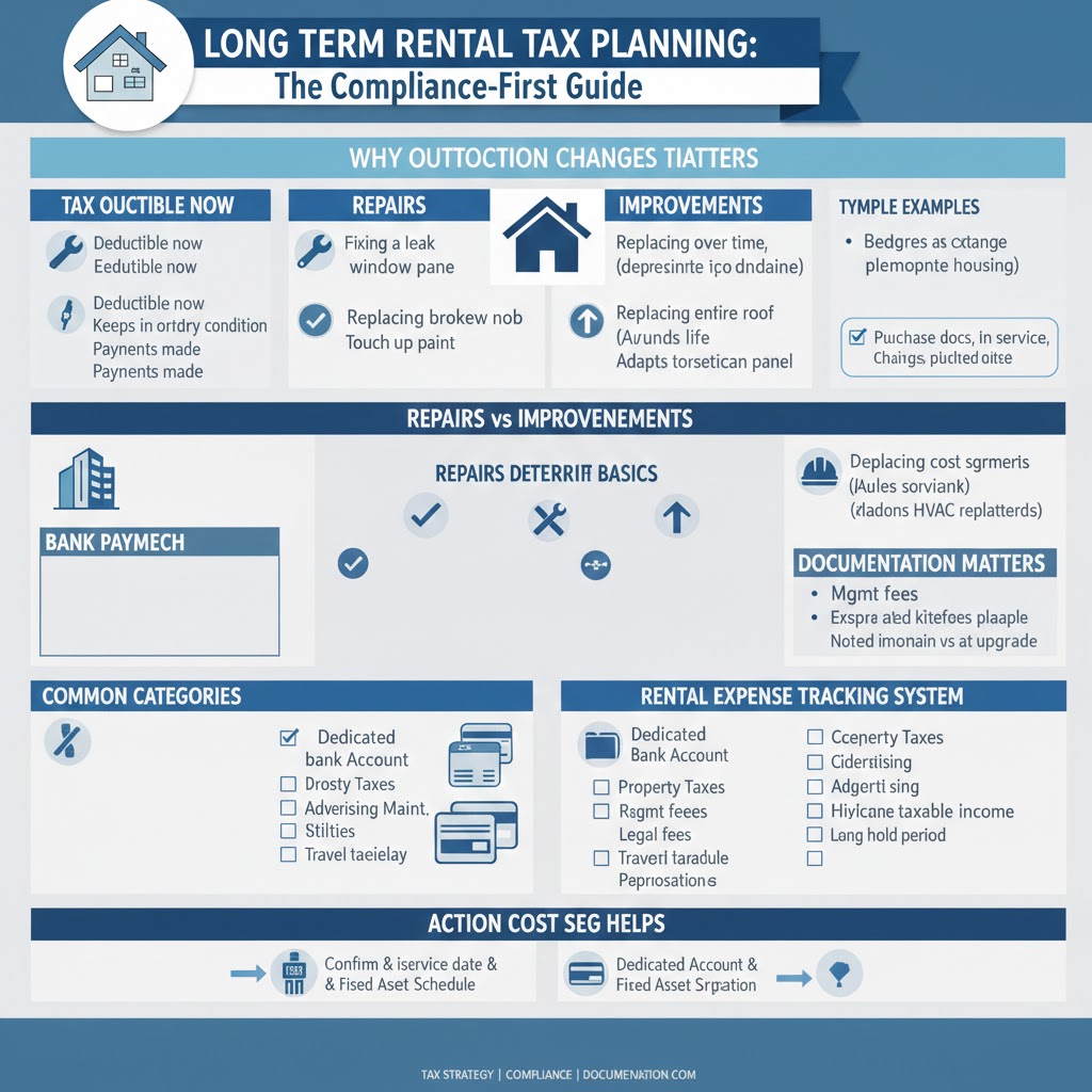 long-term rental tax - Long Term Rental Tax Planning: Depreciation, Repairs, and Recordkeeping